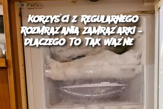 Korzyści z Regularnego Rozmrażania Zamrażarki – Dlaczego To Tak Ważne?