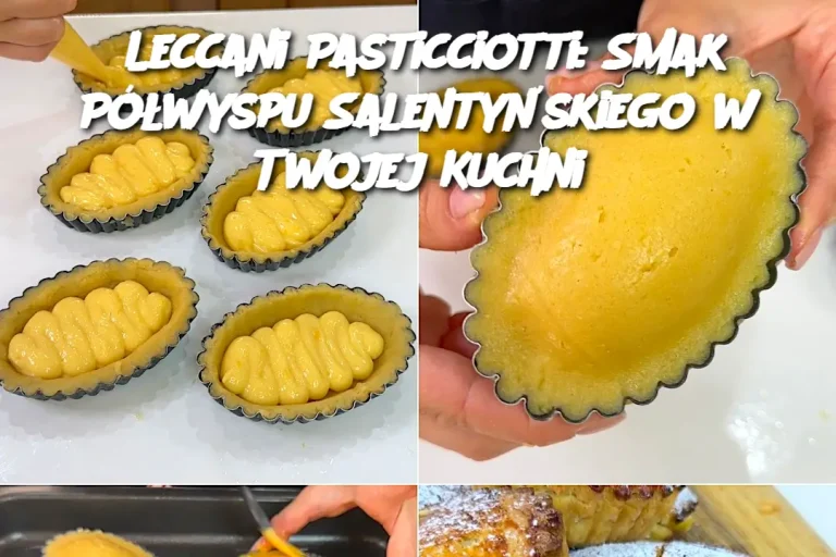 Leccani Pasticciotti: Smak Półwyspu Salentyńskiego w Twojej Kuchni