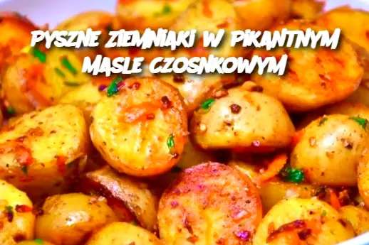 Pyszne Ziemniaki w Pikantnym Masle Czosnkowym