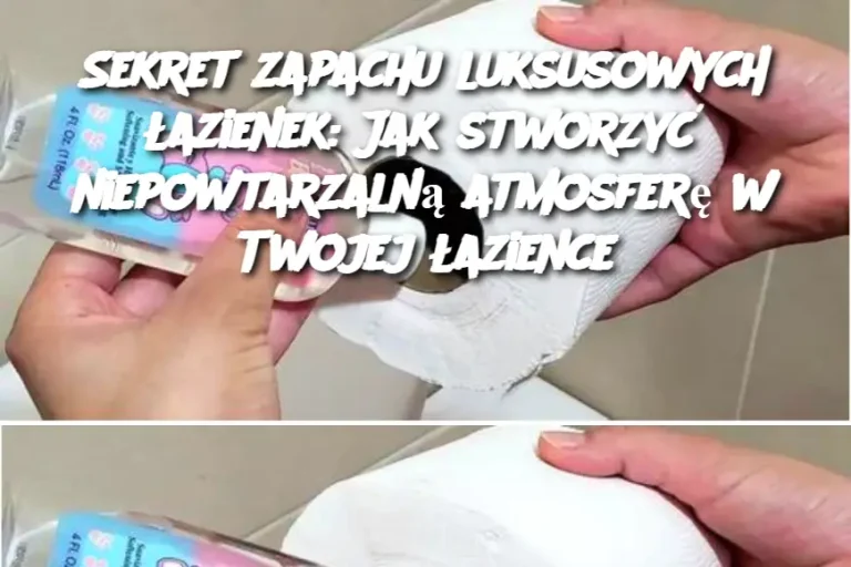 Sekret zapachu luksusowych łazienek: Jak stworzyć niepowtarzalną atmosferę w Twojej łazience