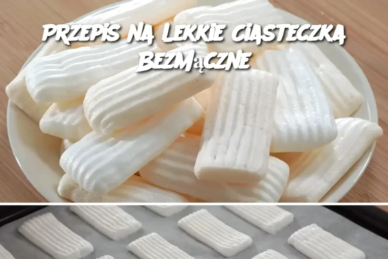 Przepis na Lekkie Ciasteczka Bezmączne