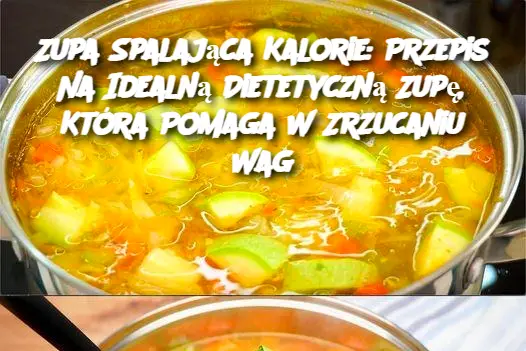 Zupa Spalająca Kalorie: Przepis Na Idealną Dietetyczną Zupę, Która Pomaga W Zrzucaniu Wag