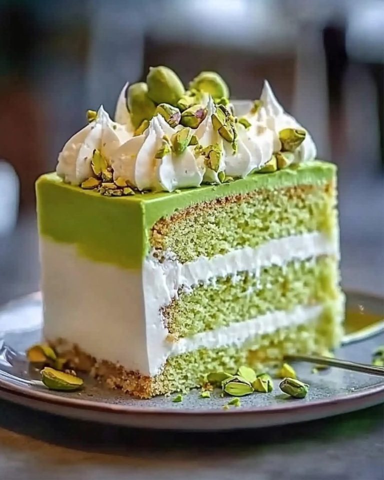 Pistachio Cream Cake