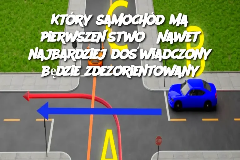 Który samochód ma pierwszeństwo? Nawet najbardziej doświadczony będzie zdezorientowany