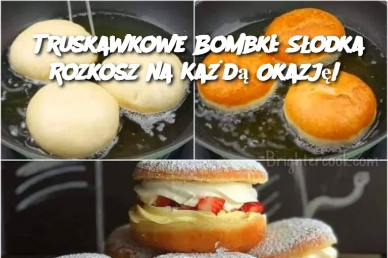 Truskawkowe Bombki: Słodka Rozkosz na Każdą Okazję!