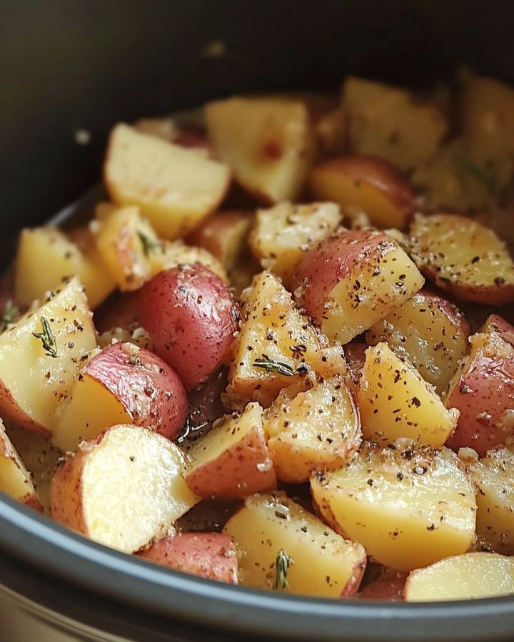 „Rancher's Dream Potatoes” – tylko 3 składniki i pełne smaku. To takie proste, ale smak sprawia, że ​​za każdym razem wydaje się to totalnym zwycięstwem!