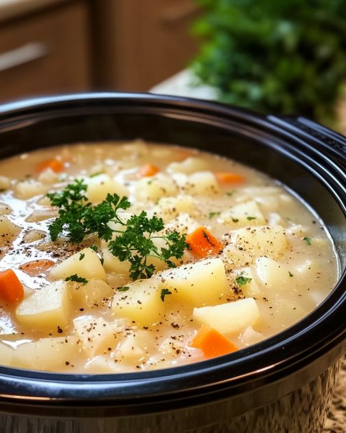 Kiedy na zewnątrz jest zimno, ta zupa to „Amish Comfort in a Bowl” — robiłam ją już trzy razy w tym tygodniu!