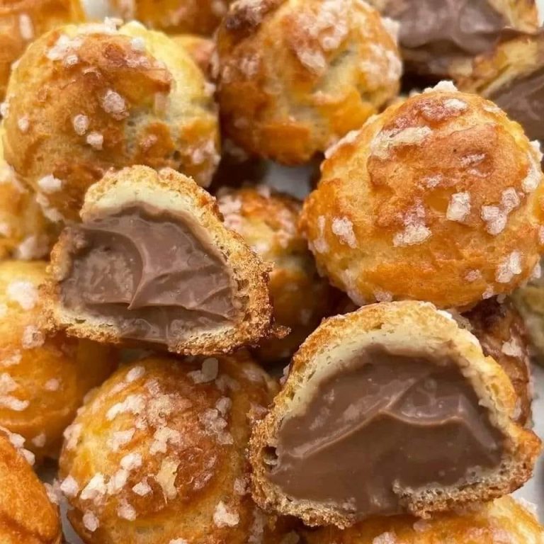 Czekoladowe Chouquettes