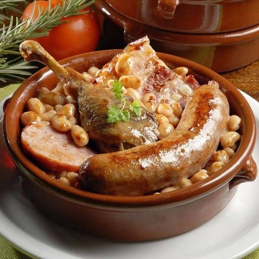 Tradycyjne cassoulet z Castelnaudary