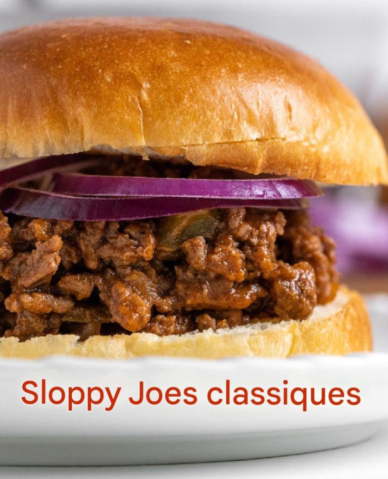 Klasyczne Sloppy Joe