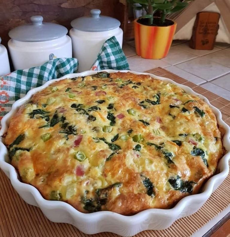 QUICHE Z BEKONEM BEZ SPODU