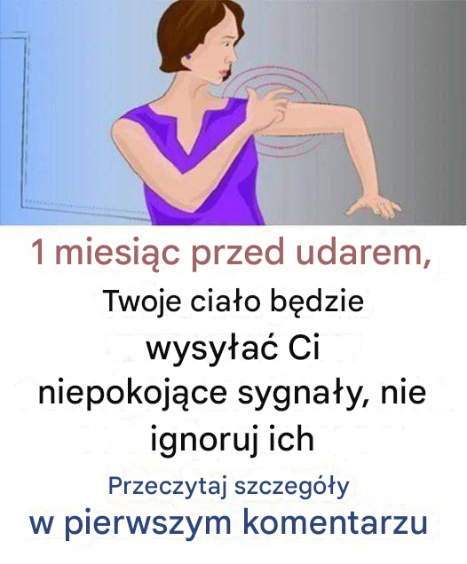 Udar: Są to objawy, które pojawiają się miesiąc wcześniej.