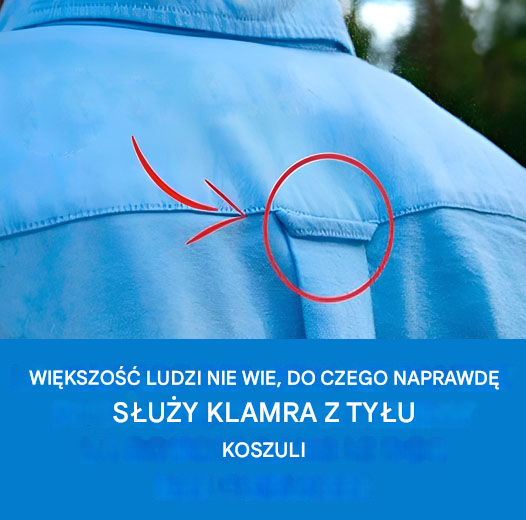 „👔 Dlaczego koszule mają klamrę z tyłu? 🤔 Odpowiedź Cię zaskoczy! 👉 Odkryj swój pełny profil w komentarzach! 👇”… Zobacz więcej