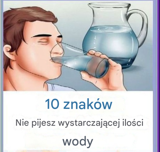 10 oznak, że nie pijesz wystarczającej ilości wody – nawadniaj organizm!