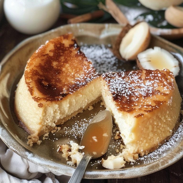 Brazylijski Flan Kokosowy