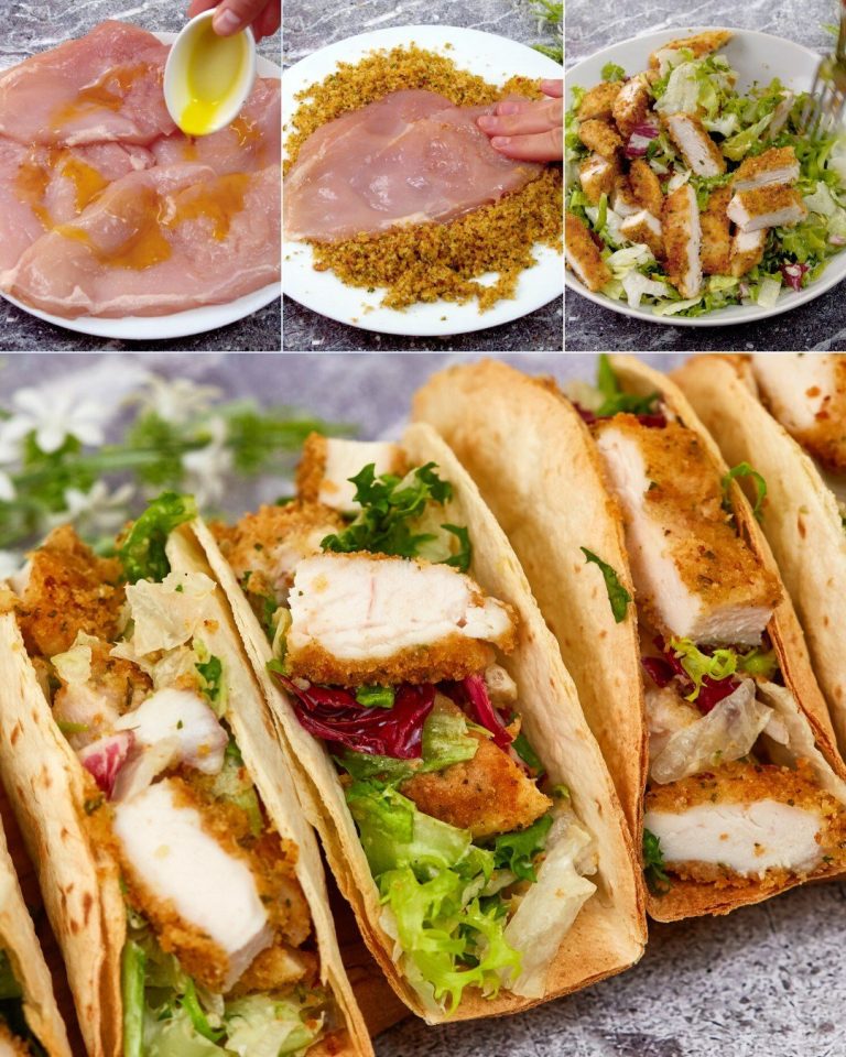 Piadina Tacos: Jak zrobić je w domu z niewielkiej liczby składników!