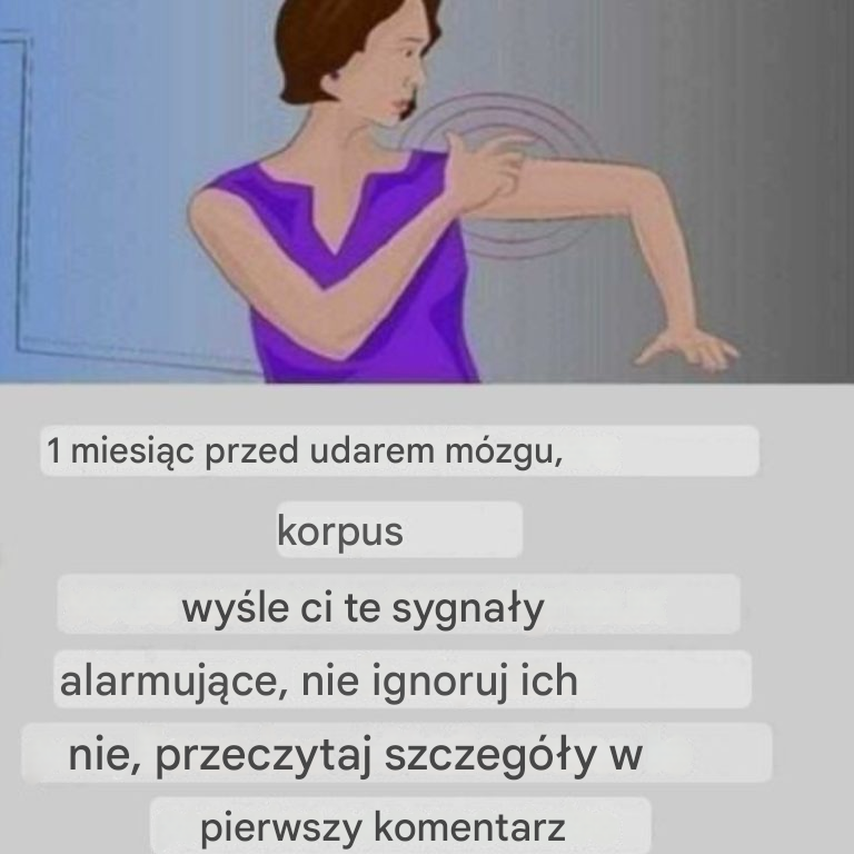 Udar: Te ostrzegawcze objawy pojawiają się na 1 miesiąc przed