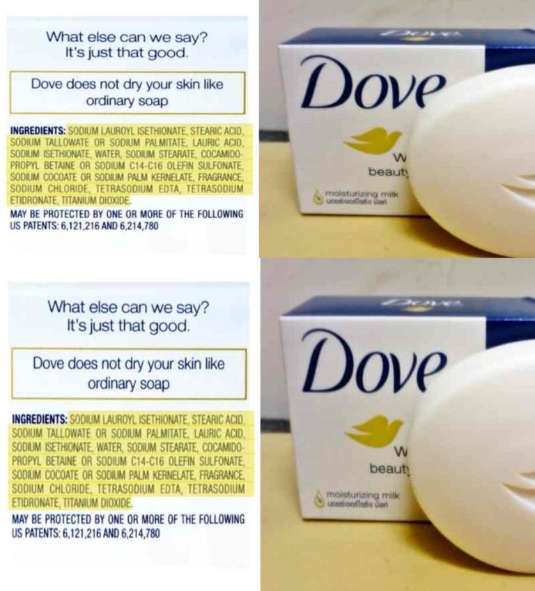 Produkty kosmetyczne Dove są pełne rakotwórczych substancji chemicznych, sztucznych barwników i toksycznych substancji zapachowych