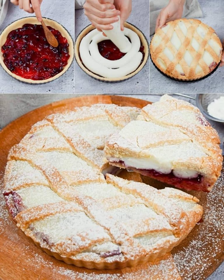 Tarta z dulce de leche i dżemem: przepis na super pyszną i zachęcającą tartę!