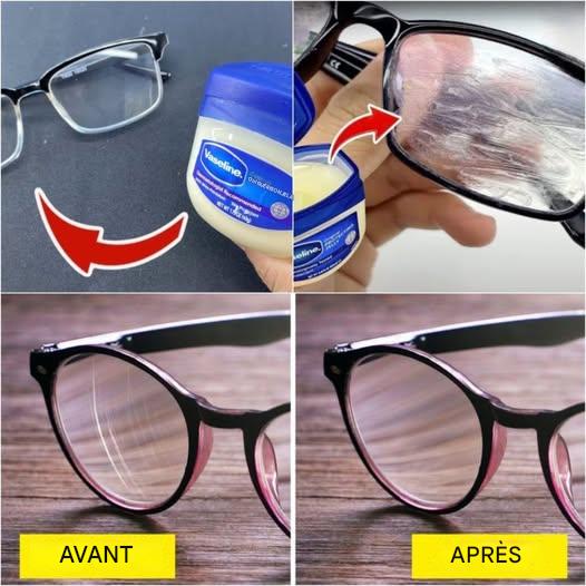 Użyj wazeliny, aby bez wysiłku usunąć zarysowania z okularów