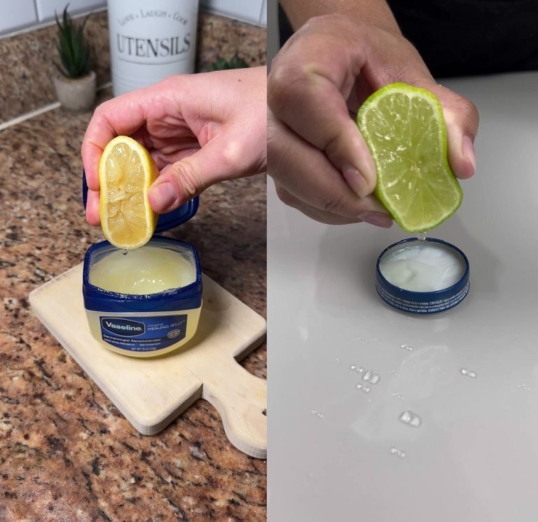 Zmieszaj wazelinę z cytryną! Gdybym tylko wiedział o tym wcześniej!