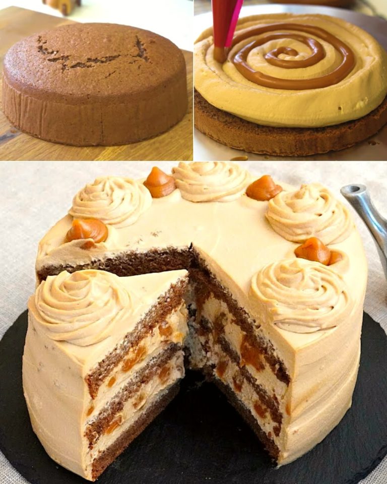 Ciasto kawowo-karmelowe: przepis na miękkie i pyszne ciasto