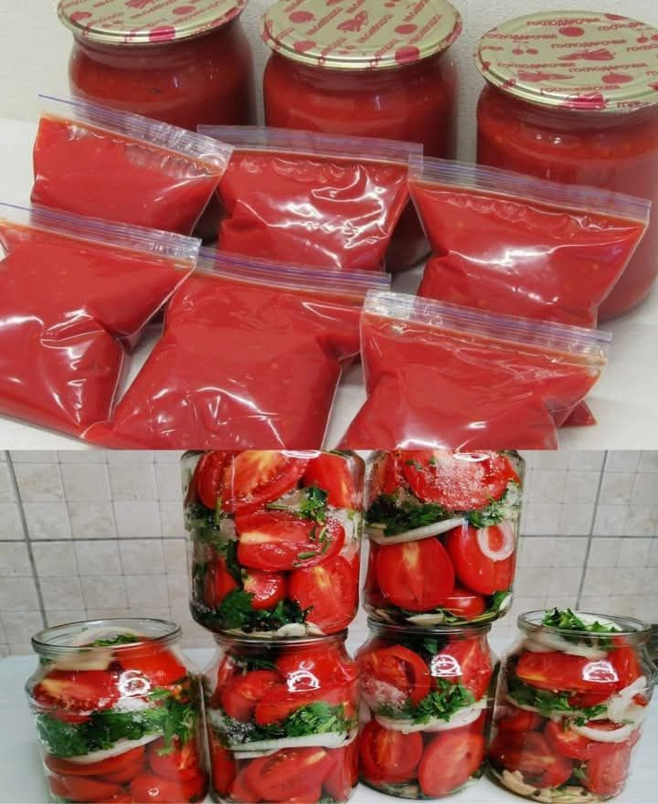 Świeże pomidory przez 2 lata bez octu: niezawodny sposób, aby zachowały świeżość tak długo