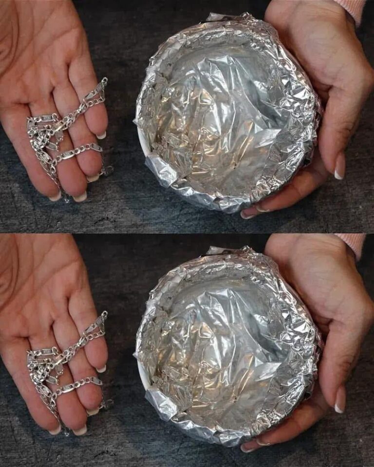 Jubilerzy ci nie powiedzą! To całkowicie przywraca połysk srebru! Czyste srebro!