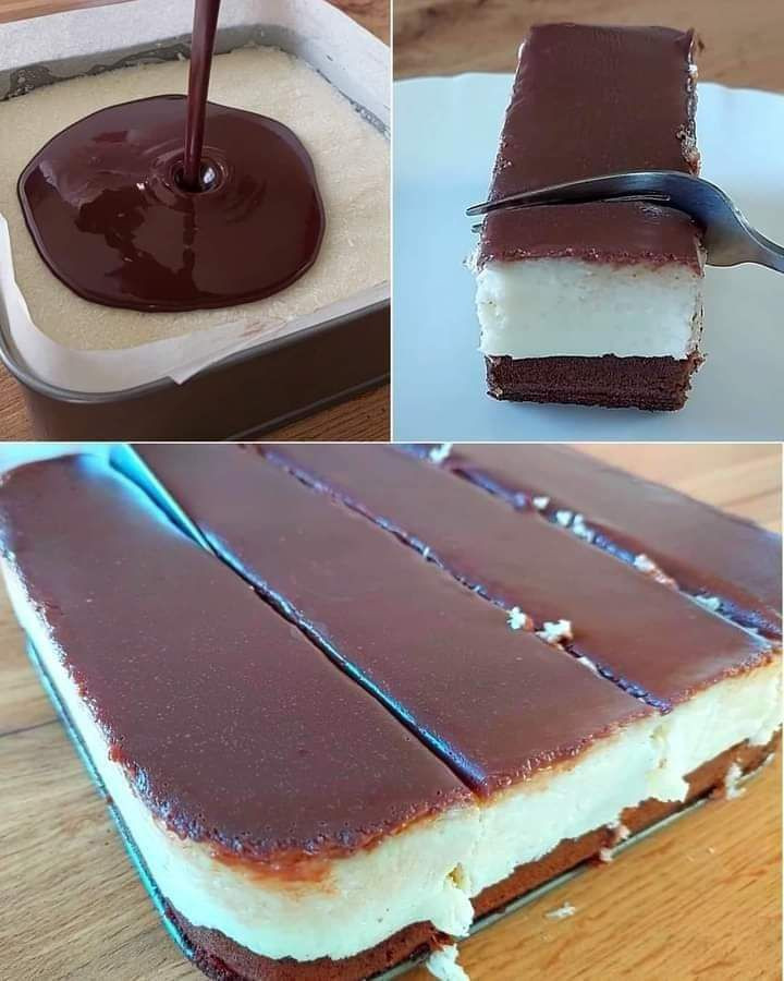 KWADRATKI Z CZEKOLADĄ I KOKOSEM