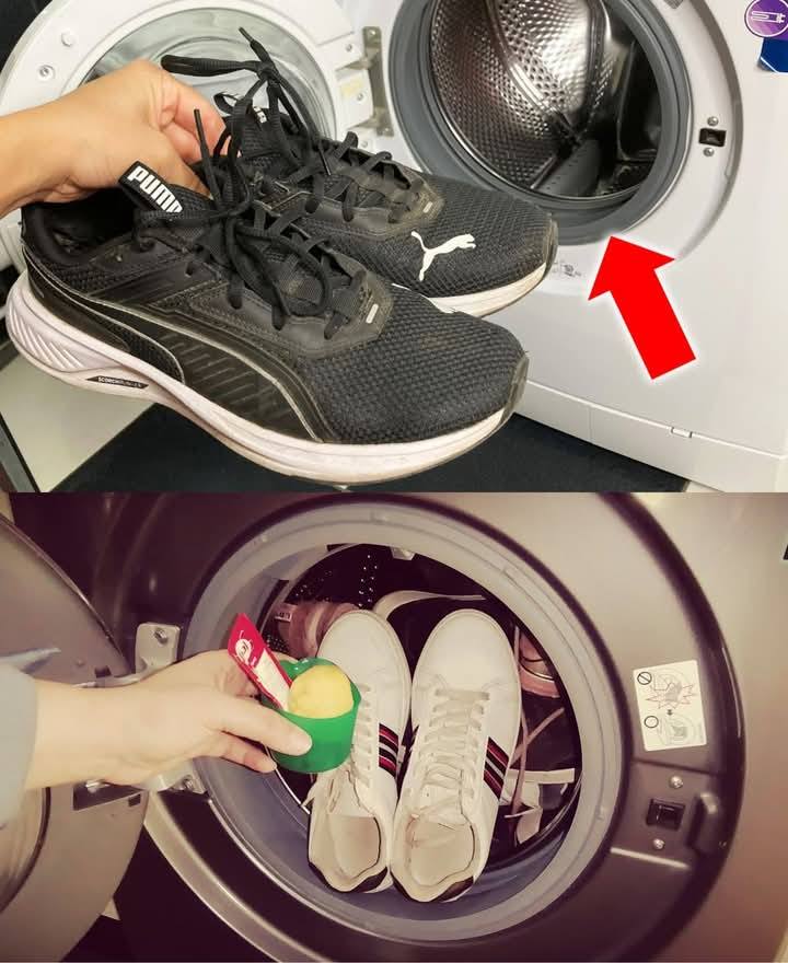 Możesz prać buty w pralce bez ryzyka ich uszkodzenia, stosując następującą metodę