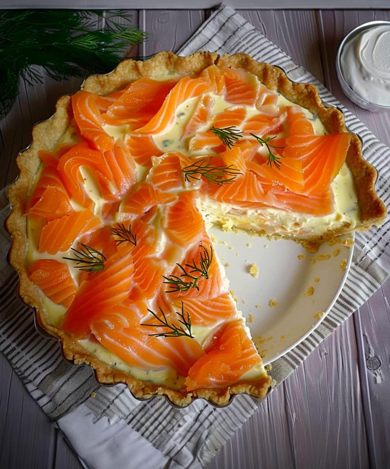 Wędzony łosoś i quiche Boursin – kremowa rozkosz na każdą okazję