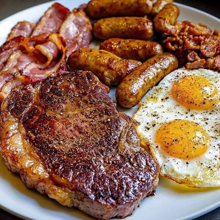 Pełne angielskie śniadanie