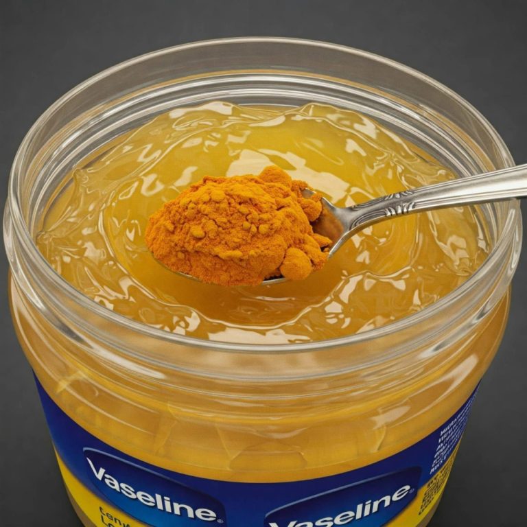 Zmieszaj wazelinę z kurkumą: Starożytna tajemnica w końcu ujawniona