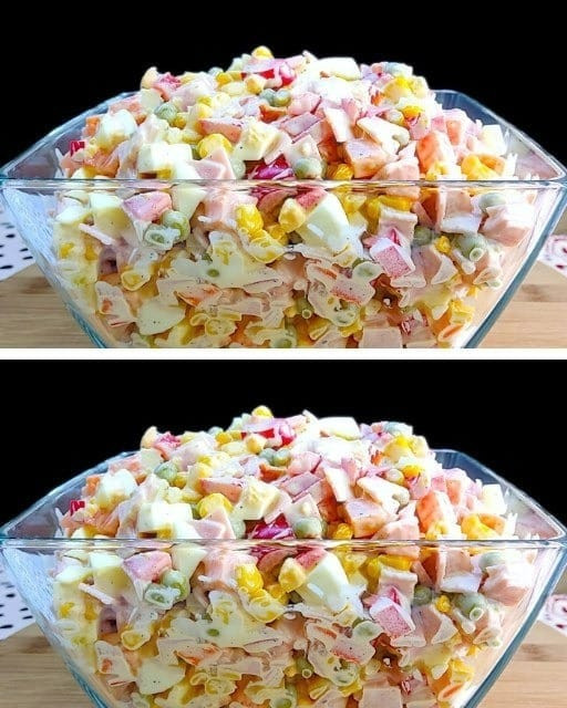 Cudowna sałatka świąteczna, którą bardzo łatwo przygotować