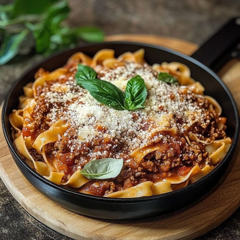 Kremowe tagliatelle w stylu bolońskim