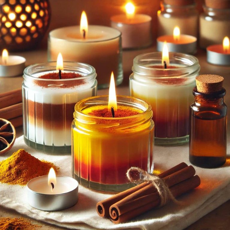 Przepis na domową świecę z proszków