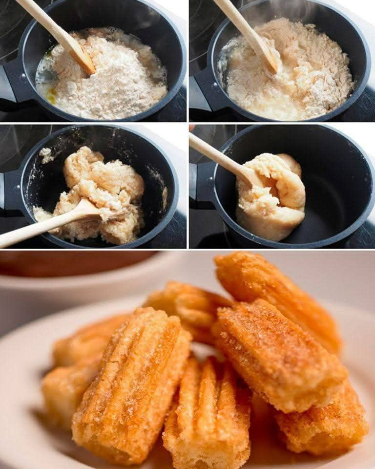 Mini domowe churrosy