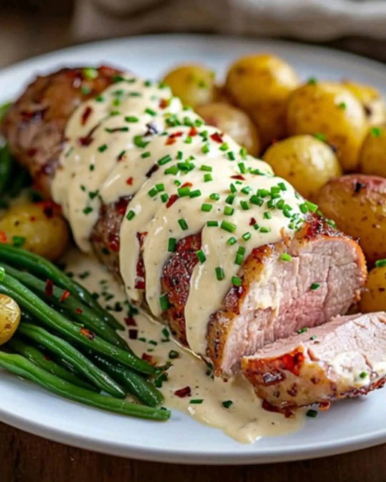 Fondant Filet Mignon z Boursin i Aksamitnym Kremem