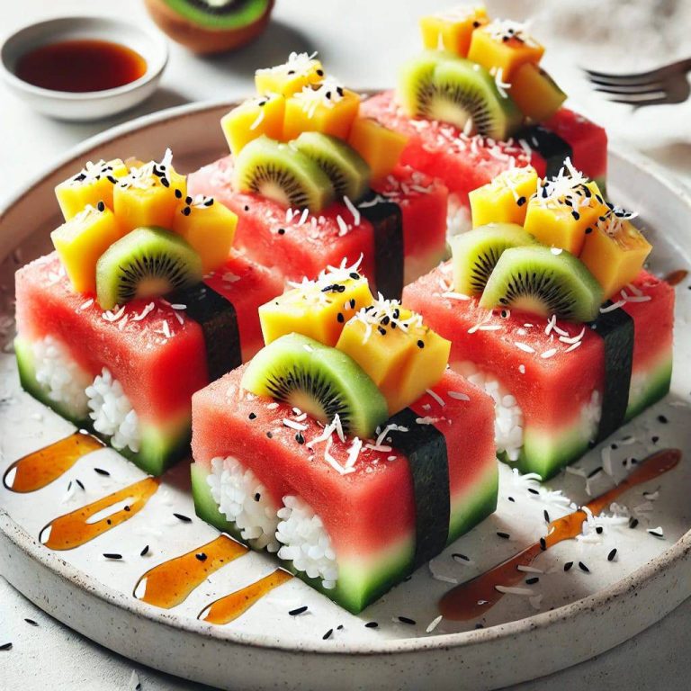 Sushi z arbuzem – świeży i oryginalny przepis!