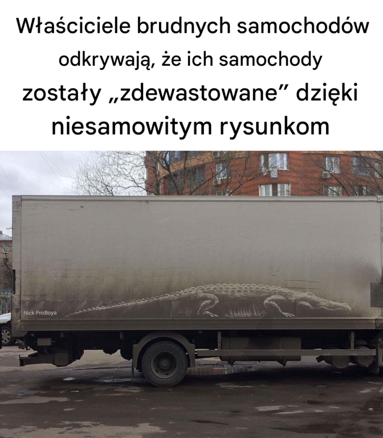 Właściciele brudnych samochodów odkrywają, że ich samochody zostały „zdewastowane” zaskakującymi rysunkami
