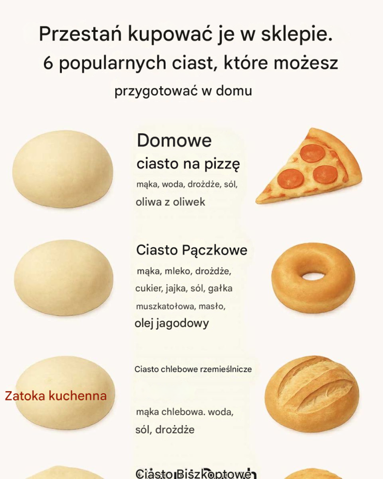 Przestań kupować je w sklepie. 6 popularnych ciast, które możesz zrobić w domu