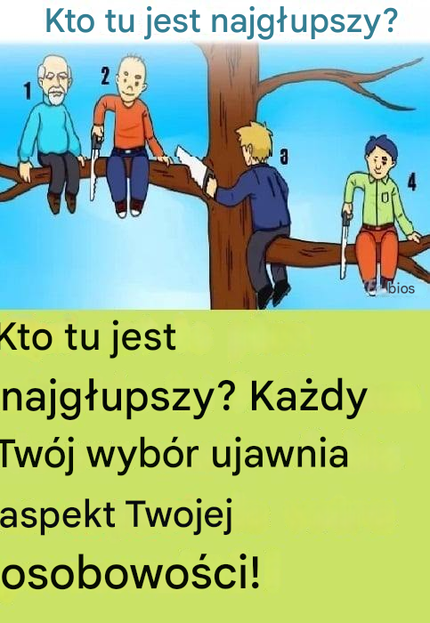 Kto tu jest najgłupszy? Każdy Twój wybór ujawnia aspekt Twojej osobowości!
