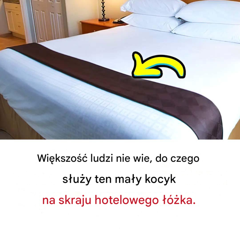 Większość ludzi nie wie, do czego służy mały kocyk położony na krawędzi hotelowego łóżka.