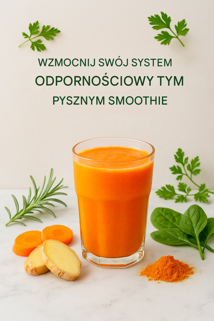 Wzmocnij swój układ odpornościowy dzięki temu pysznemu koktajlowi