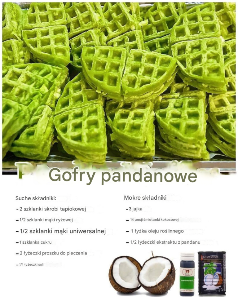 Wafle Pandanowe