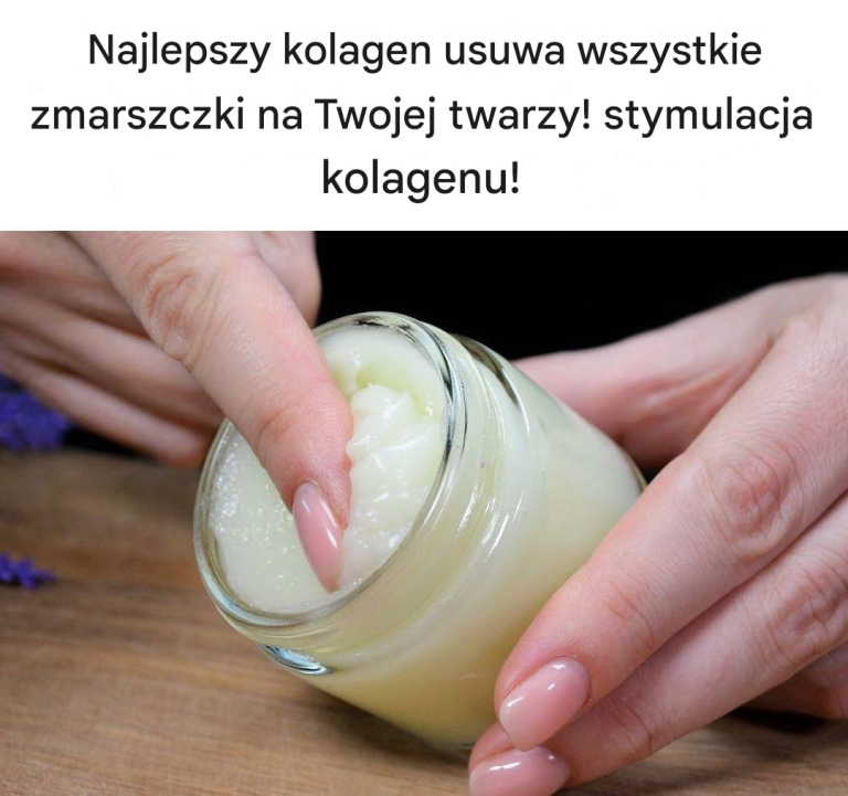 Najlepszy kolagen usuwa wszystkie zmarszczki na twarzy