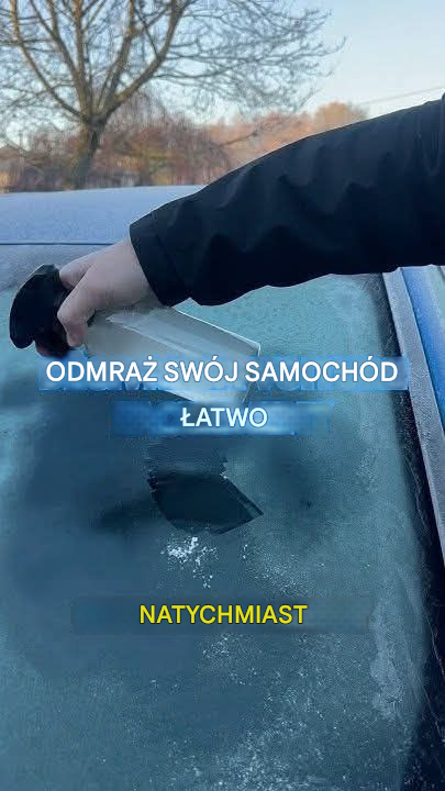 Genialny trik Nany na usuwanie lodu w mroźne poranki