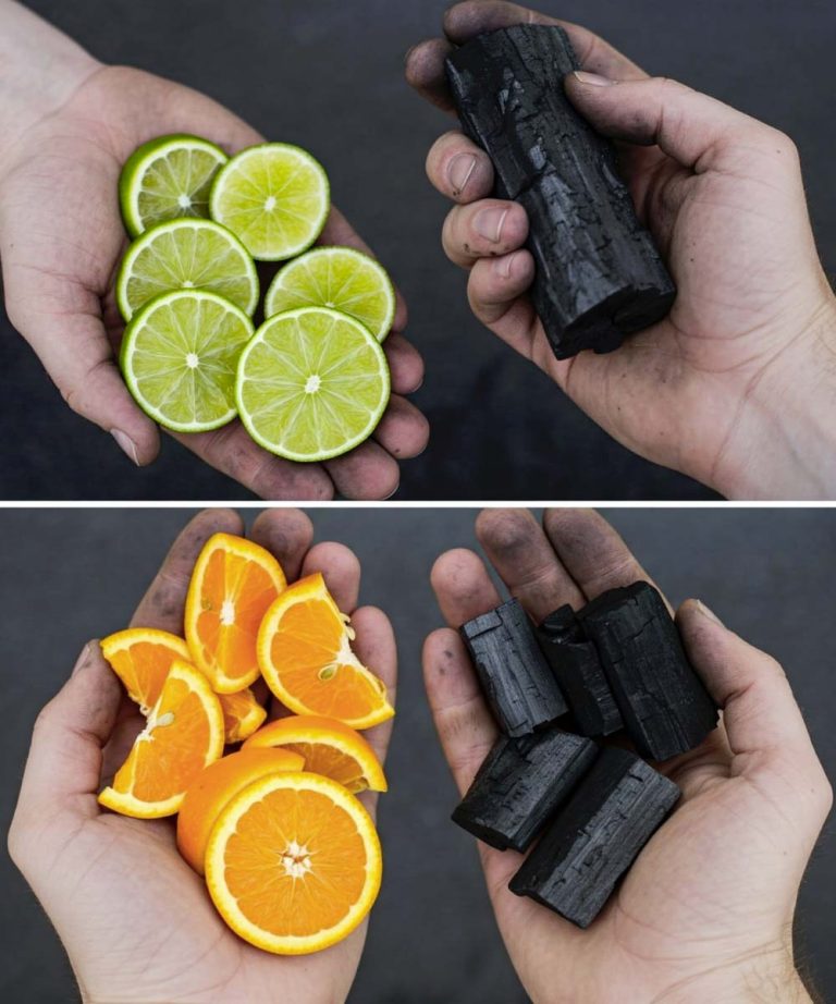 Korzyści z mieszanki cytryny i węgla drzewnego