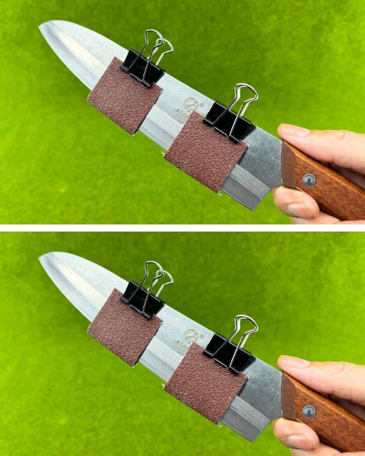 Łatwy sposób na ostrzenie noża jak brzytwy! Zaskakujący wynik