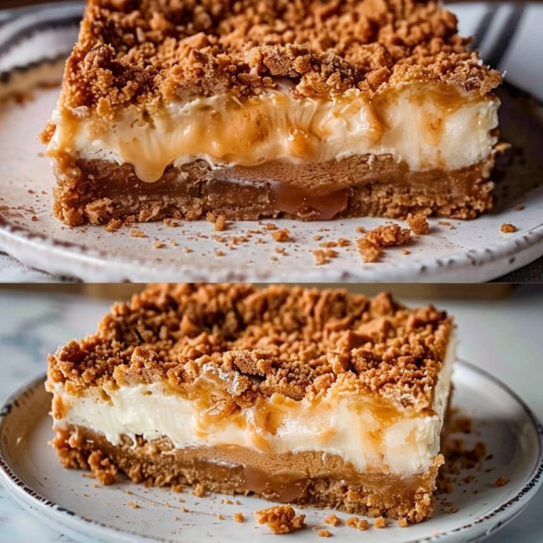 Batony sernikowe z karmelem